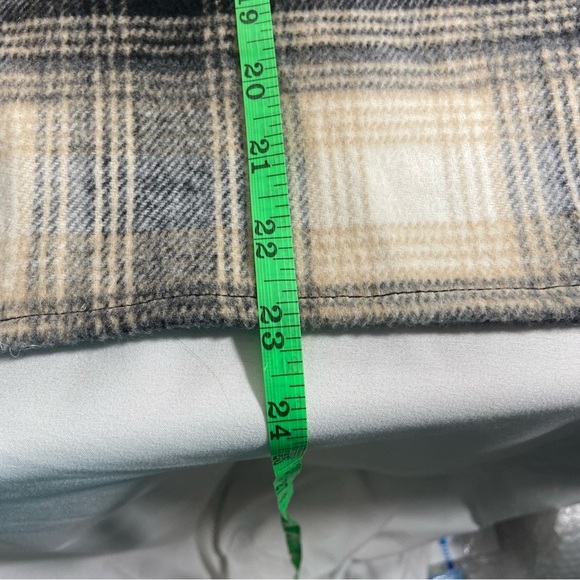 BB Dakota Steve Madden Women’s Jacket Size Small Button Up Plaid Preppy Academia - Picture 8 of 11